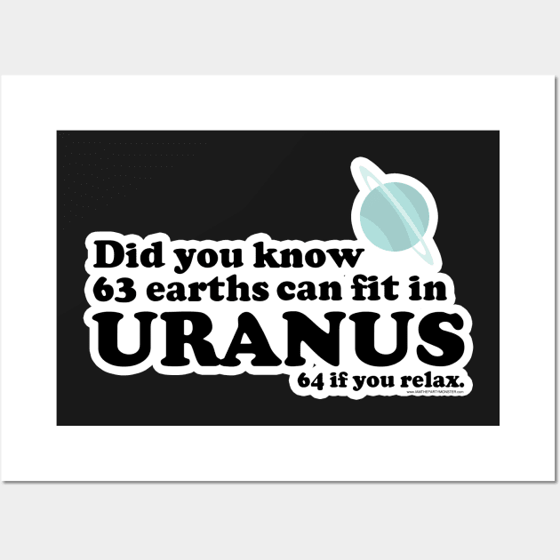 Facts about URANUS Wall Art by Iamthepartymonster